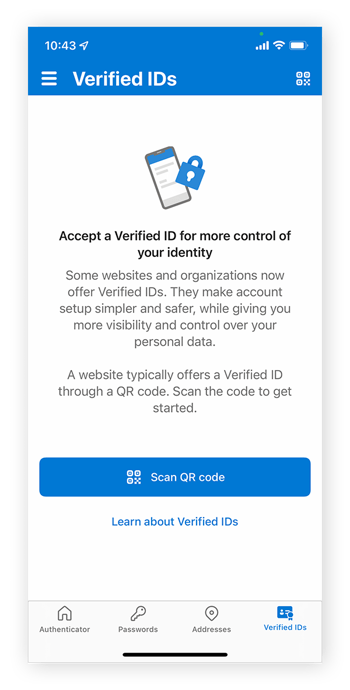 扫描 QR 码以将 Google 认证器连结到帐户的验证ID。
