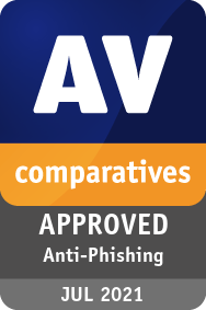 AVComparatives于2021年颁发了Avast反网络钓鱼证书。